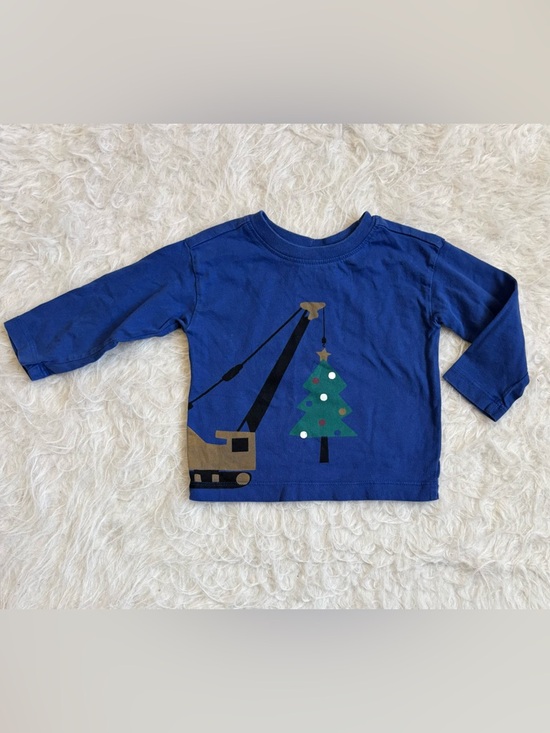 Hanna Andersson Other - Hanna Andersson Boy’s Royal Blue Tee with Unique Festive Graphic